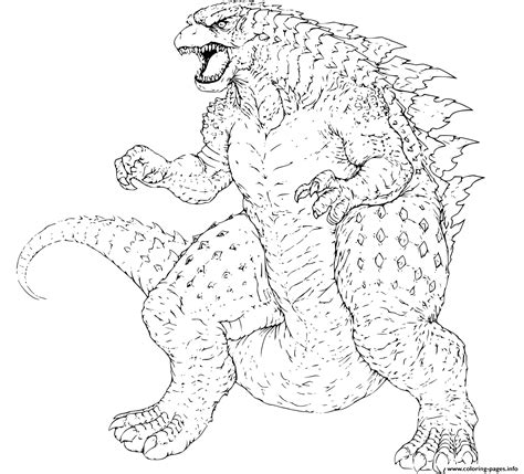 Shin Godzilla Coloring Pages