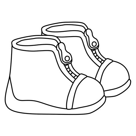 Shoes Coloring Pages Getcoloringpages Com