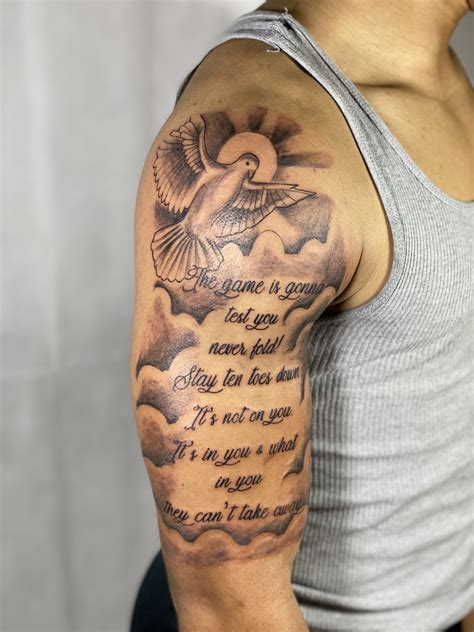 Shoulder Tattoos For Men 10 Words That Will Make Them Unforgettable