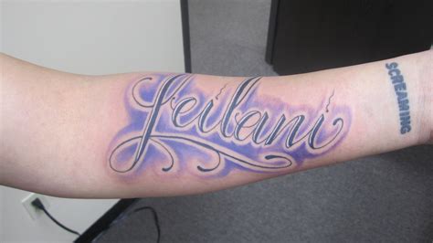 Show Your Devoted Love Through Name Tattoo