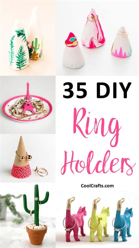 Showcase Your Rings With These 35 Stylish Diy Ring Holders Cool Crafts