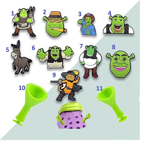 Shrek Charms