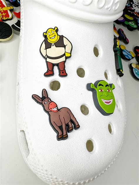 Shrek Croc Charms Jibbitz Shoe Charms Etsy