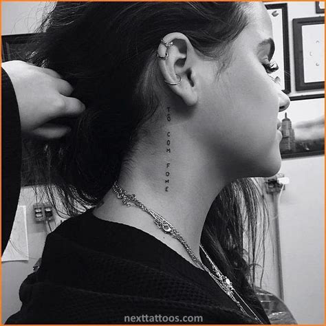 Side Neck Tattoo Neck Tattoos Women Side Neck Tattoo Girl Neck Tattoos