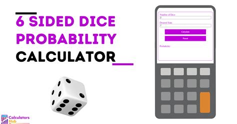 Sided Dice Probability Calculator