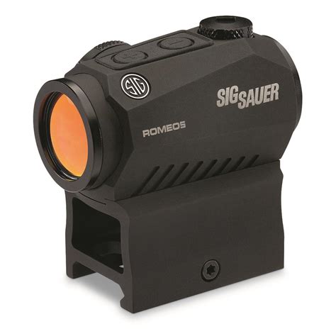 Sig Sauer Romeo5 1X20mm 2 Moa Red Dot Sight 709295 Red Dot Sights At Sportsman Amp 39 S Guide