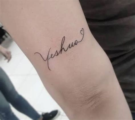 Significado De Tatuagem Yeshua Tatuagem Escritas Para Tatuagem