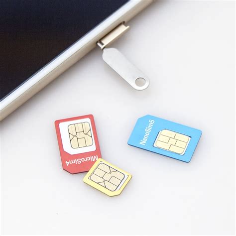 Sim Card Adapter 5 In 1 Micro Sim Adapter Universal Kit For Phone And