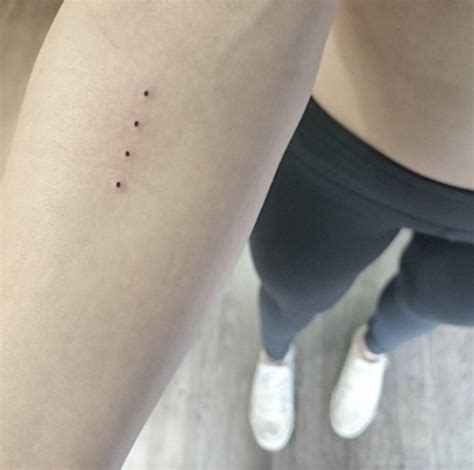 Simple Dot Tattoo Tatuaggistyle