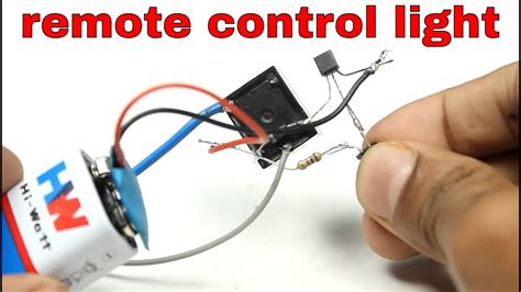 Simple Remote Control 230V Light Without Ic Amazing Diy Idea Youtube