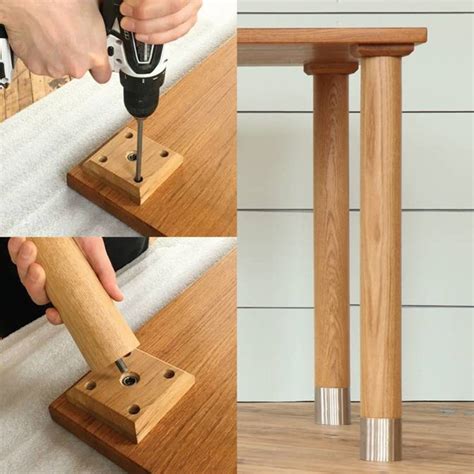 Simple Ways To Attach Table Legs To Your Wooden Table