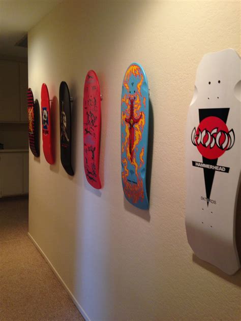 Skateboard Deck Display Floating Mount Storeyourboard Com