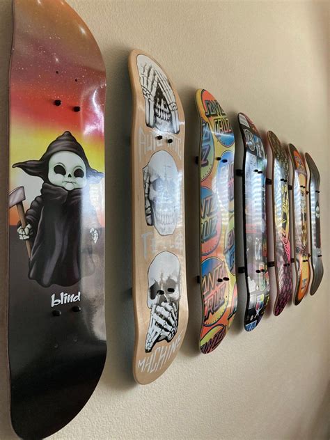 5 Ways to Display Skateboard Deck Wall Holder