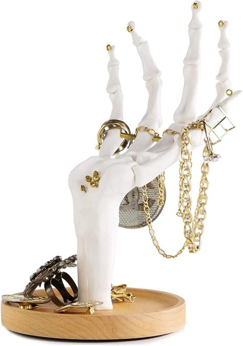 Skeleton Hand Ring Holder Amp Dresser Organizer Holder Jewelry Etsy