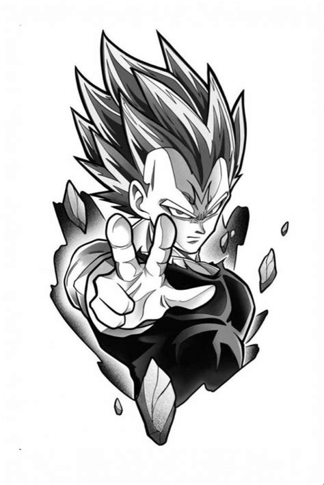 10 Unique Vegeta Tattoo Designs You'll Love