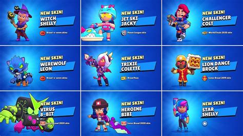 Skins De Le N De Brawl Stars Brawl Stars Leon Poison