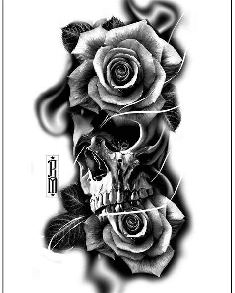 Skull And Rose Tattoo Design Tattoo Designs Tattoo Pictures