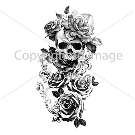 Skull and Roses Tattoo Designs: Timeless Symbolism Revealed