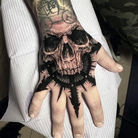 Skull Hand Tattoo Best Tattoo Ideas Gallery