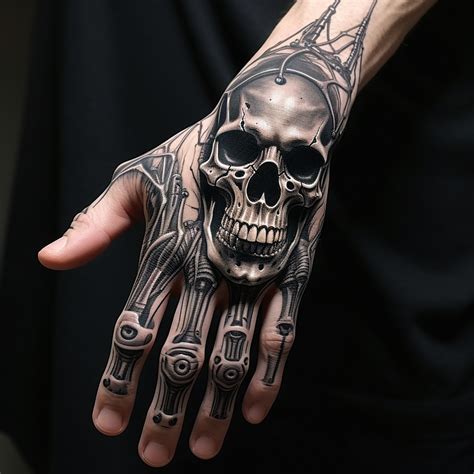 10 Unique Skull Hand Tattoo Designs to Inspire You