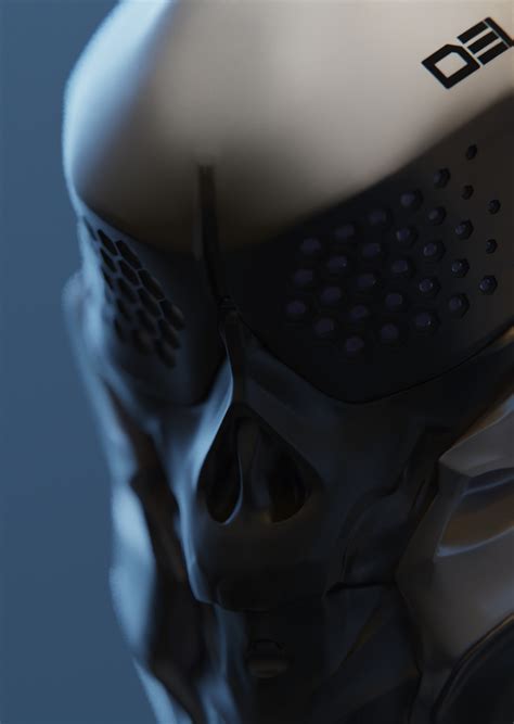 Skulls Helmet Design Zbrushcentral