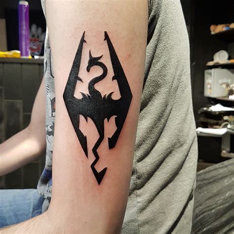 Get Inspired by These Amazing Skyrim Tattoo Designs