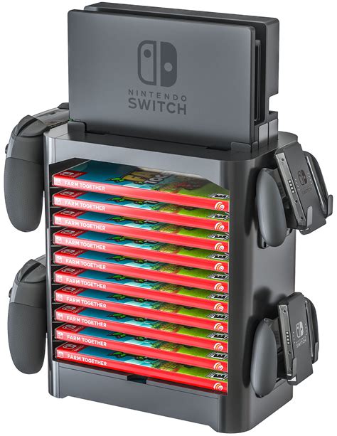 Skywin Game Storage Tower Compatible With Nintendo Switch Nintendo