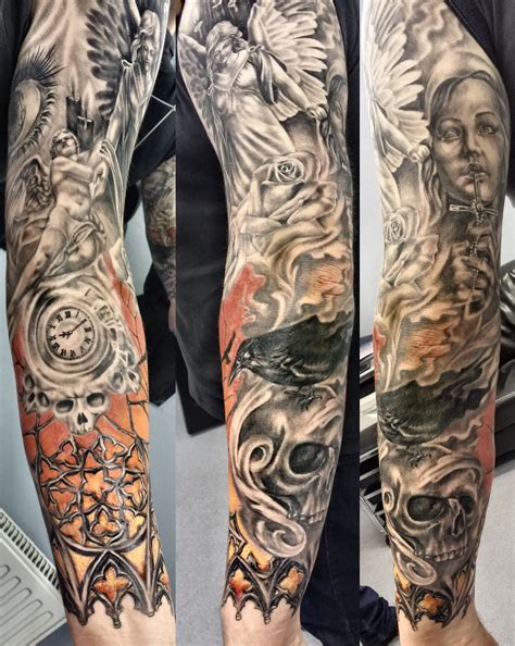 10 Sacred Sleeve Tattoo Designs with Deep Religious Meaning