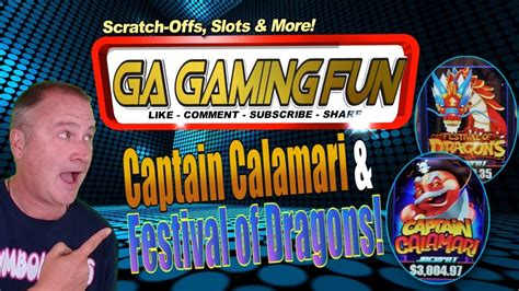 Slot Play Saturday Captain Calamari Amp Festival Of Dragons Profit Youtube