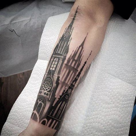 Small Cathedral Tattoos Small Tattoo Ideas