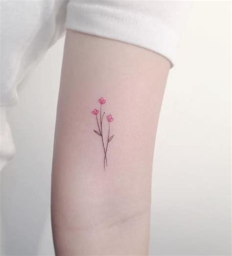 Small Flower Tattoos 40 Beautiful Floral Tattoo Designs For Women