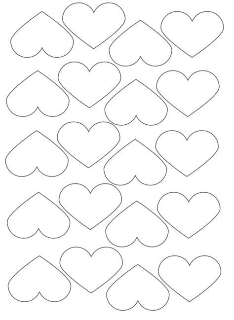 Small Heart Template Free Printable These Heart Templates Will Make