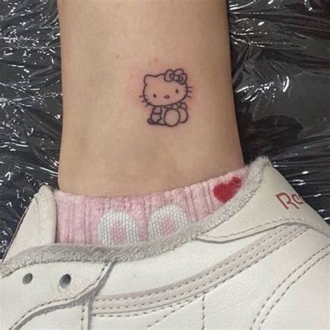 Small Hello Kitty Tattoos A Cute And Timeless Choice For All Ages