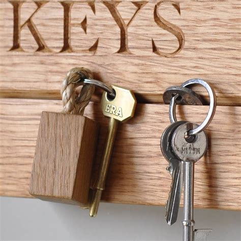 Small Key Rack By The Oak Rope Company Notonthehighstreet Com