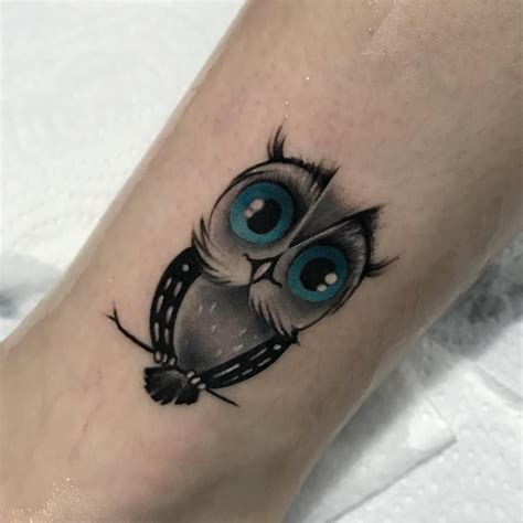 Simple Owl Tattoo Designs for Minimalist Style