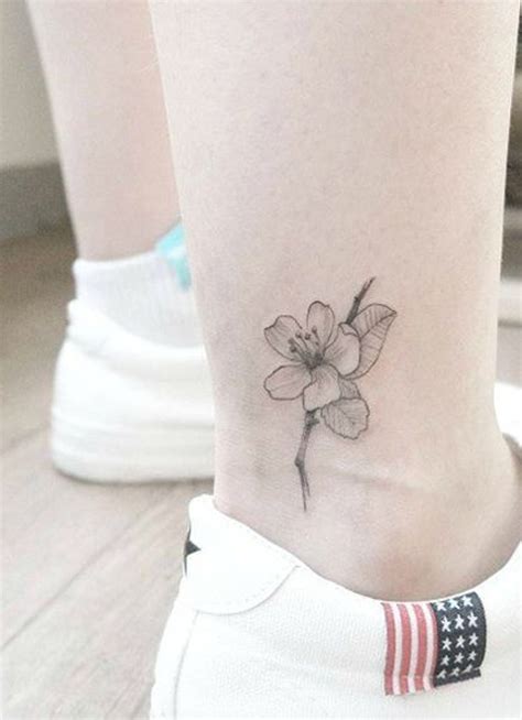 Small Tiny Floral Flower Tattoo Ideas At Mybodiart Com Arm Leg Ankle Wrist Tatt For Women