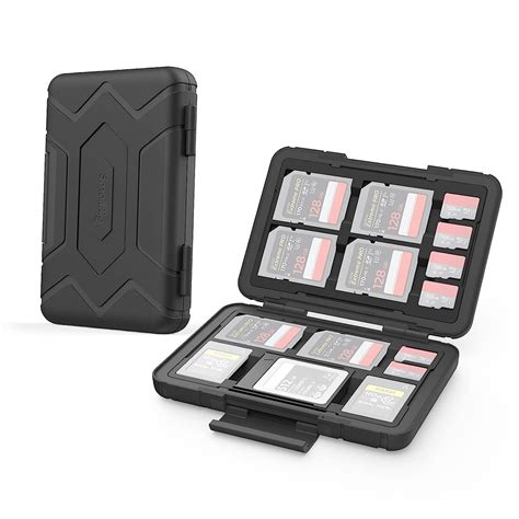 Smallrig Sd Card Holder Memory Card Holder Case 15 Slots Water