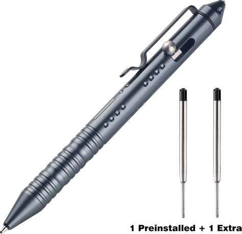 Smootherpro Tactical Bolt Action Pen With Tungsten Tactical Tip 3