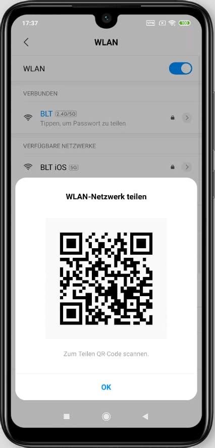 So Erstellen Sie Einen Qr Code Zum Herstellen Einer Wlan Verbindung Auf