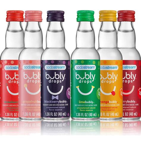 Sodastream Bubly Drops Soda Stream Flavored Sparkling Water