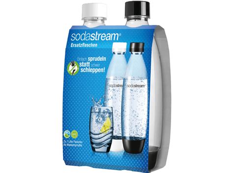 Sodastream Pet Flaschen 2X 1 Liter Easy Wassersprudler Neu Ovp