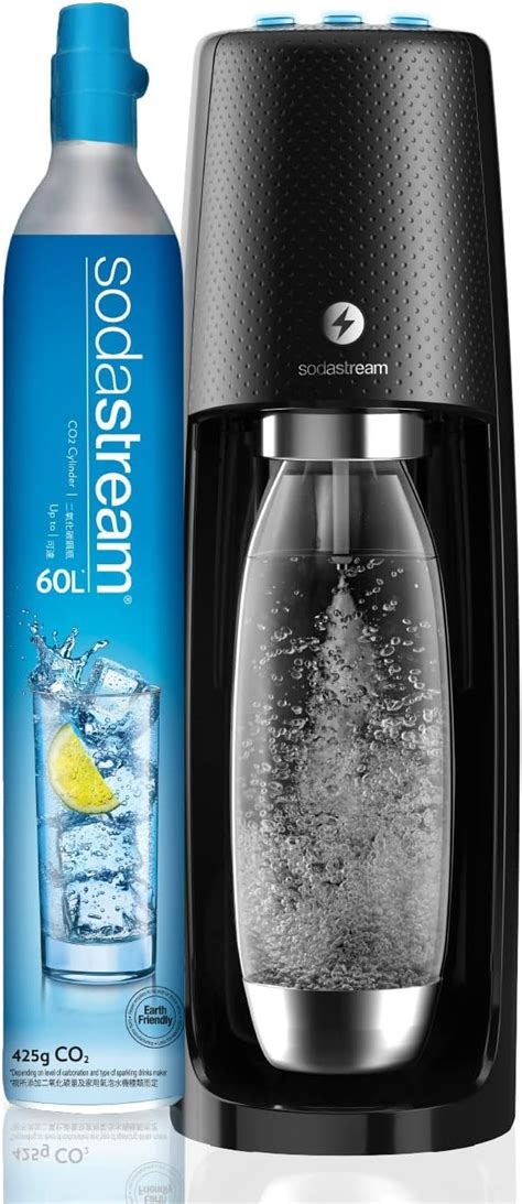 Sodastream Spirit Sparkling Water Maker Machine With 1 Litre Reusable