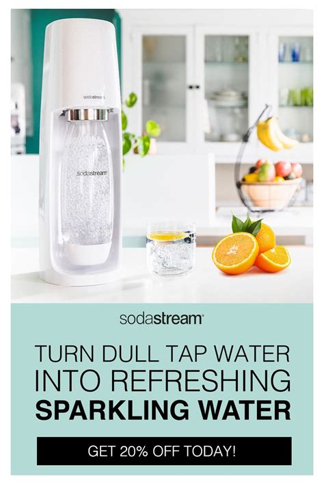 Sodastream Turns Boring Tap Water Into Sparkling Water Make Your Own