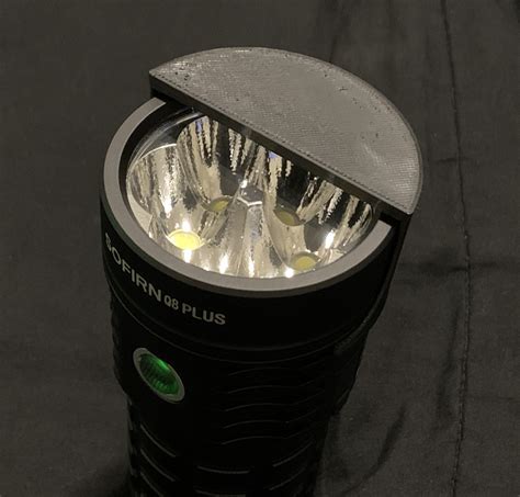 Sofirn Q8 Plus Headlight Shade By Phantomaura Download Free Stl Model