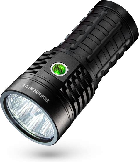 Sofirn Q8 Plus Super Bright Flashlight Max 16000 Lumens Rechargeable