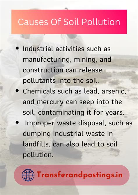 Soil Pollution Paragraph Soil Pollution Causes Effects And Prevention Measures Transfer And