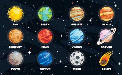 Solar System Colors