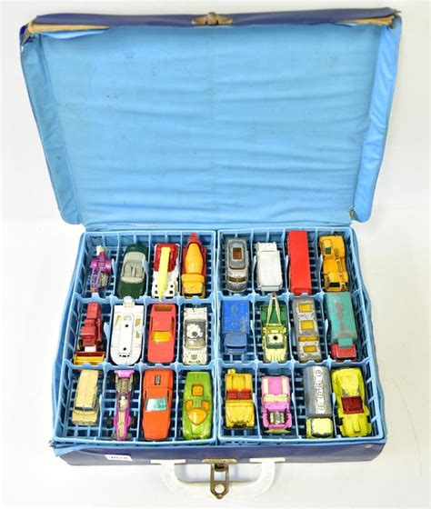 Sold Price A Matchbox Series Collectors Case With Assorted Cars