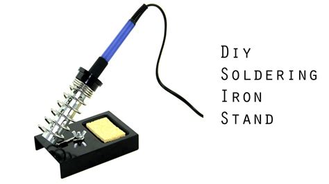 Soldering Iron Holder Youtube