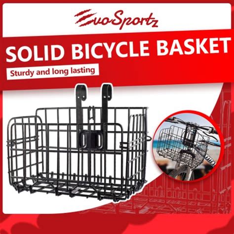 Solid Bicycle Basket Evosportz Singapore